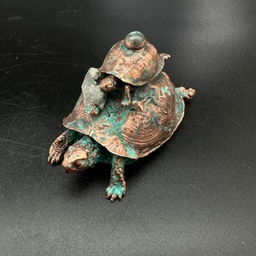 BeBe ~ Copper Electroformed Box Turtle