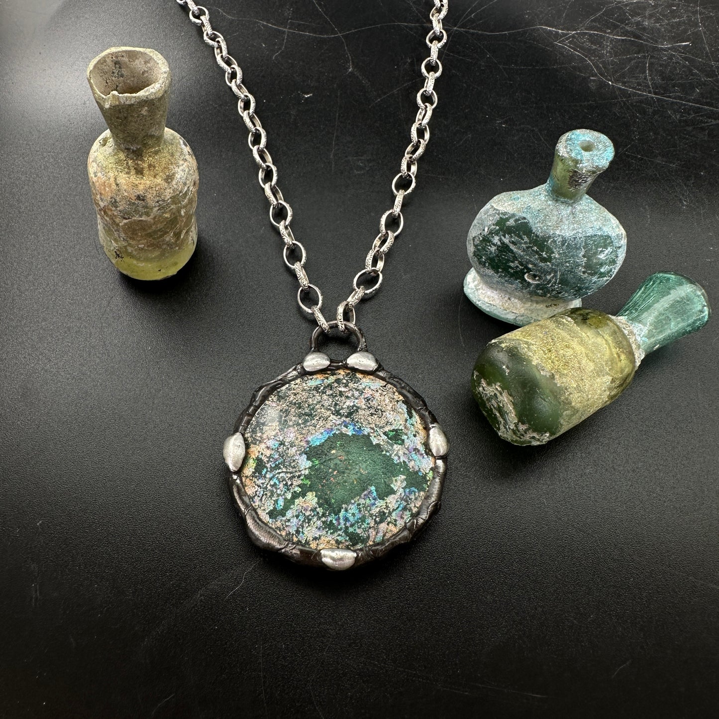 Relic ~ 2000 Year Old Roman Glass Necklace