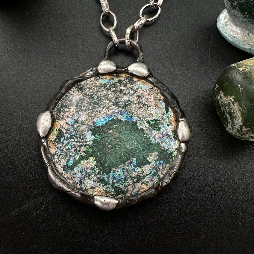 Relic ~ 2000 Year Old Roman Glass Necklace