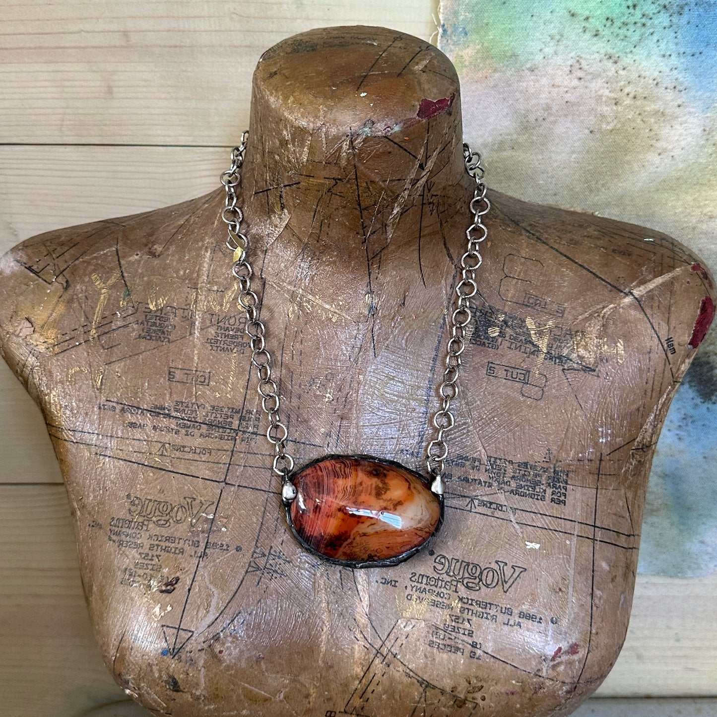 Planetary ~ Sardonyx Necklace