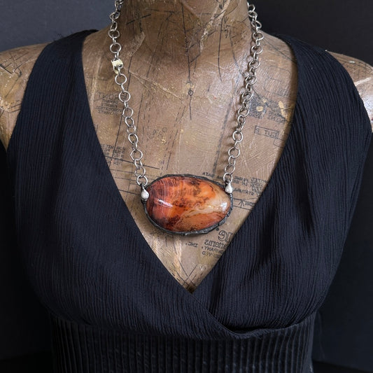 Planetary ~ Sardonyx Necklace