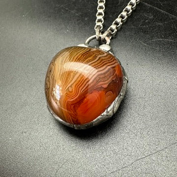 Planetary ~ Small Sardonyx Necklace