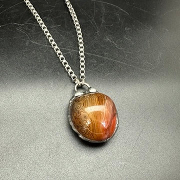 Planetary ~ Small Sardonyx Necklace