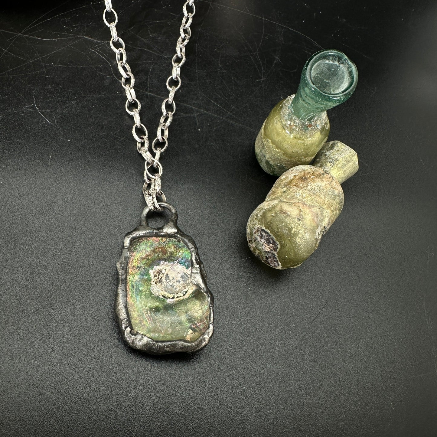 Relic ~ 2000 Year Old Roman Glass Necklace