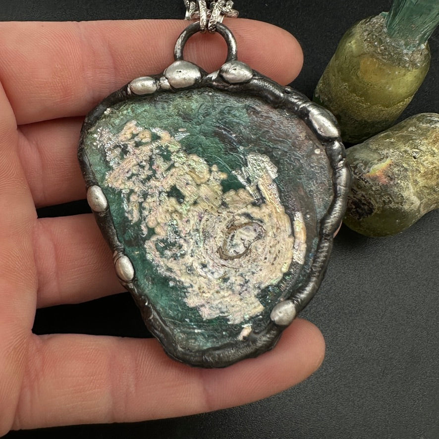 Relic ~ 2000 Year Old Roman Glass Necklace