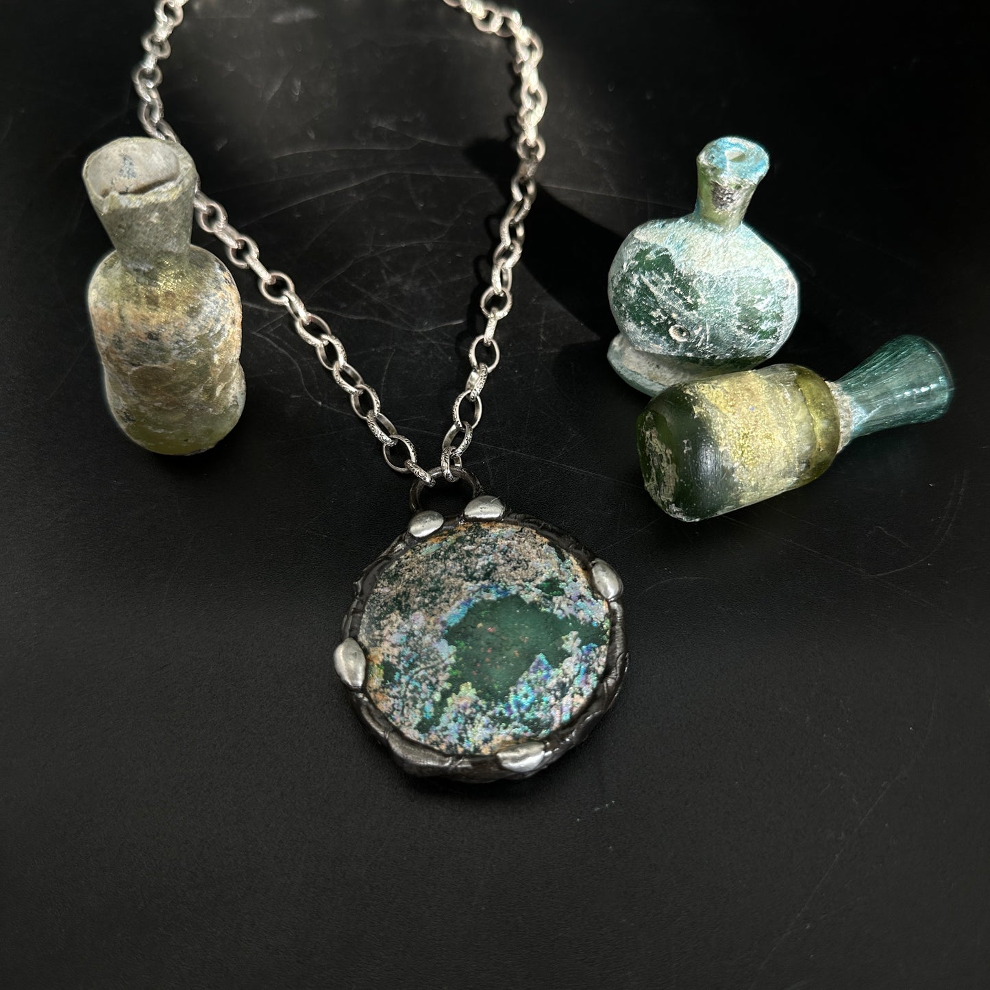 Relic ~ 2000 Year Old Roman Glass Necklace