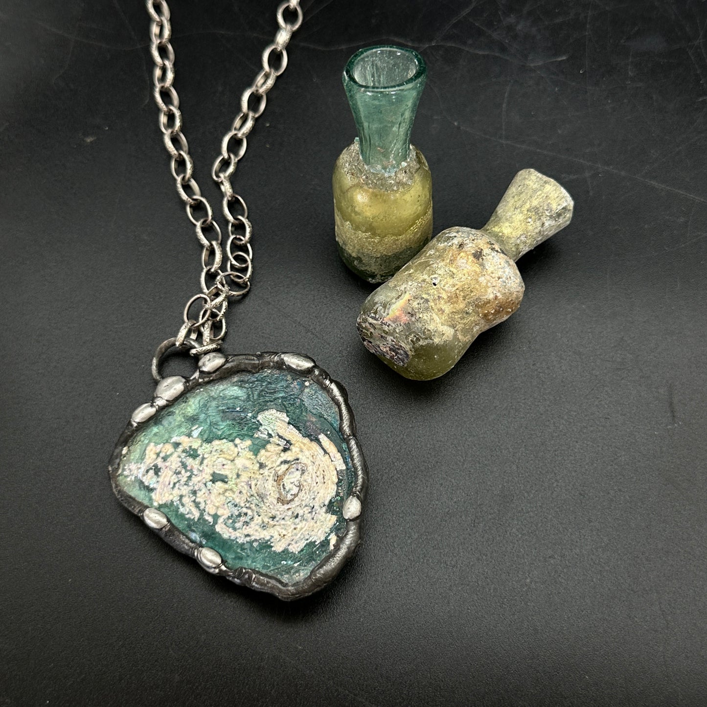 Relic ~ 2000 Year Old Roman Glass Necklace