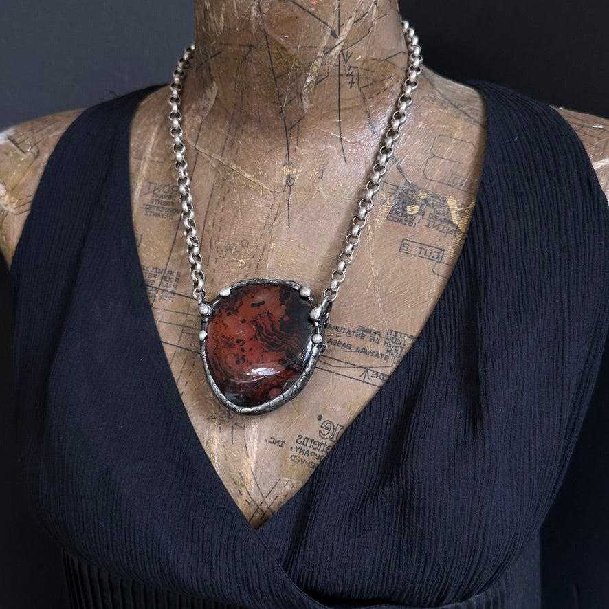 Planetary ~ Sardonyx Necklace