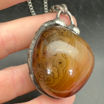 Planetary ~ Small Sardonyx Necklace