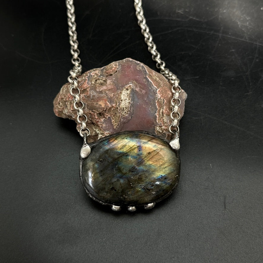 Magic ~ Labradorite Necklace