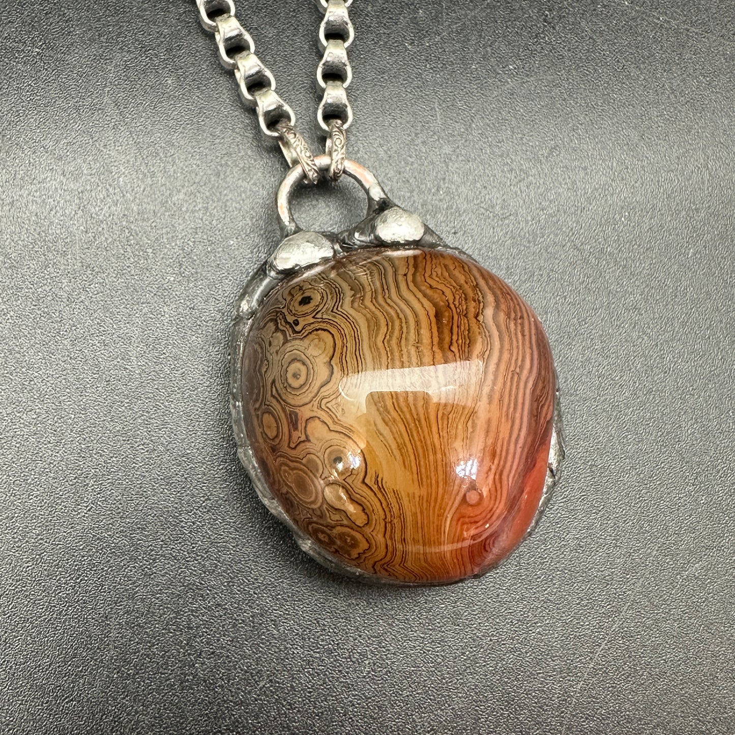 Planetary ~ Small Sardonyx Necklace