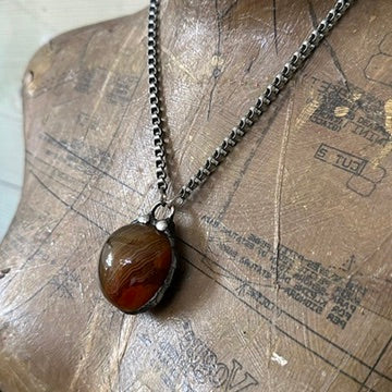 Planetary ~ Small Sardonyx Necklace