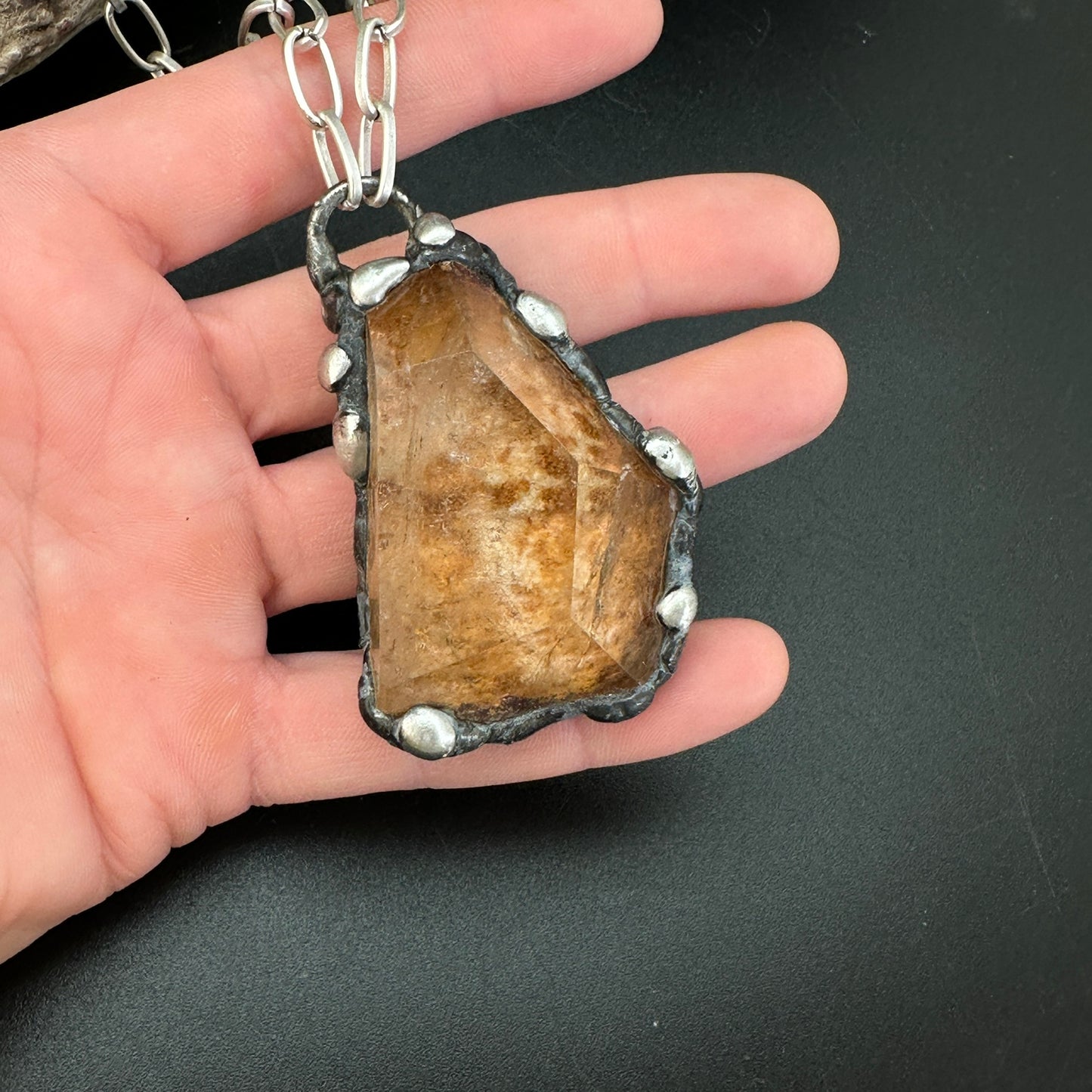 Rust ~ Lodolite Garden Quartz