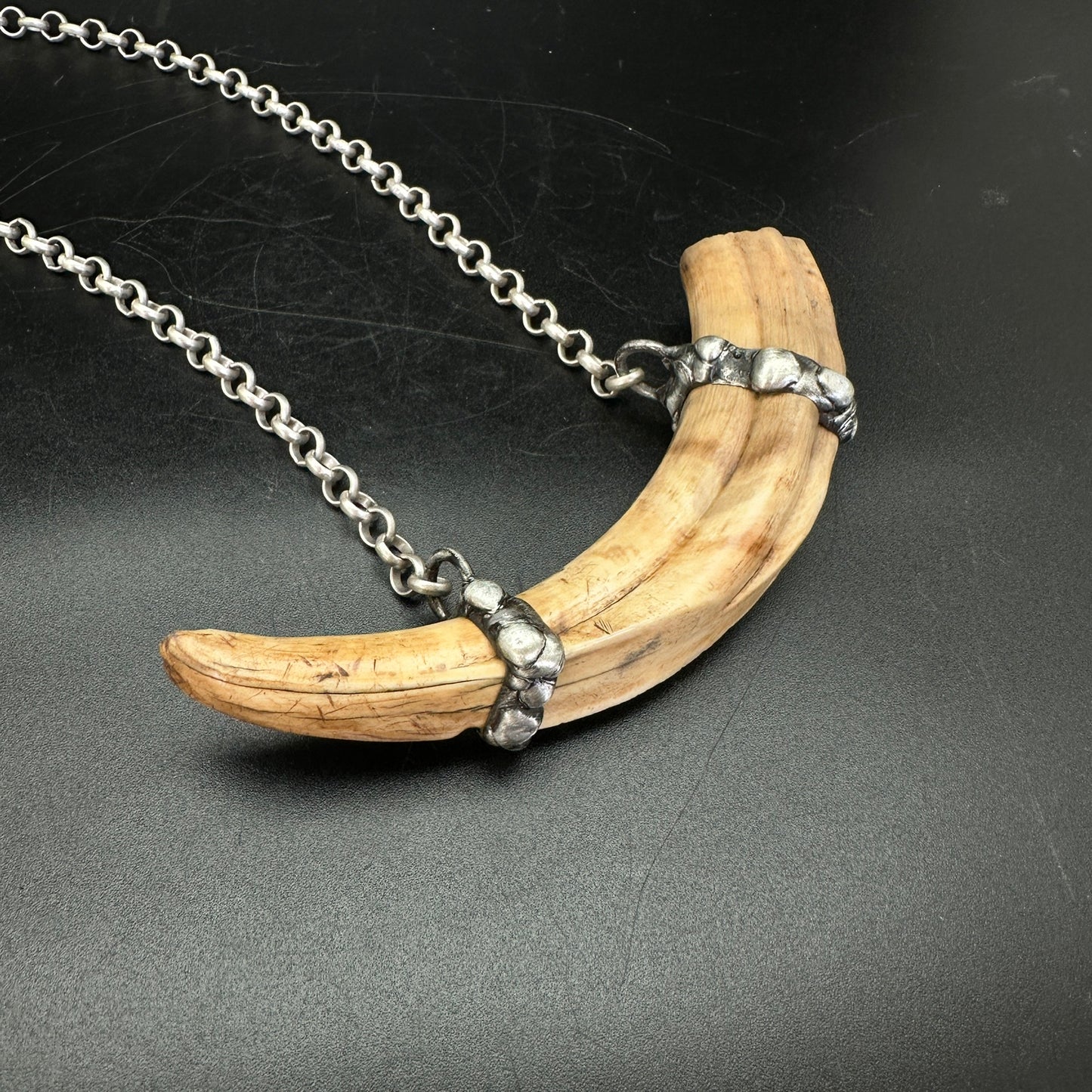 Rival ~ Boar Tusk Necklace