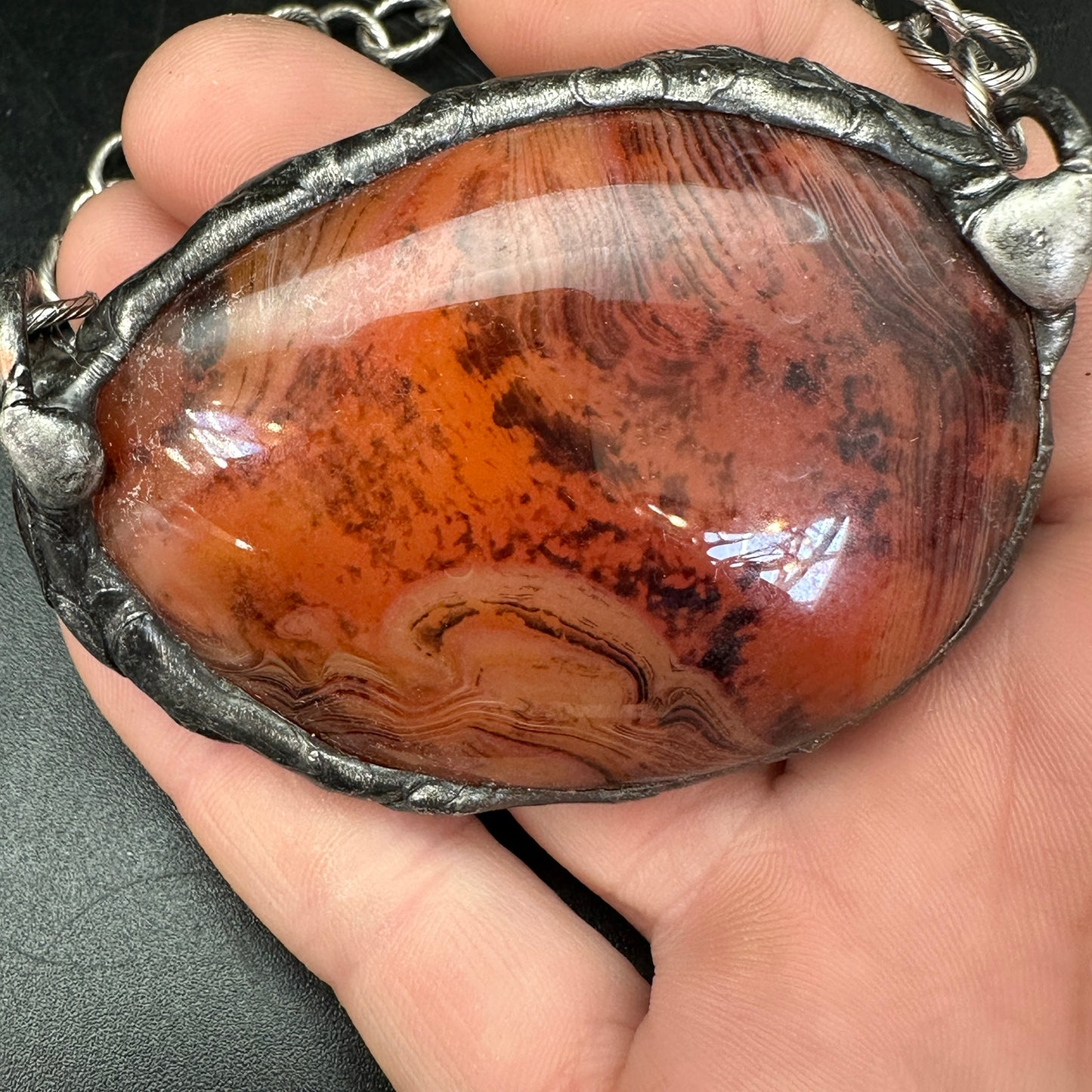 Planetary ~ Sardonyx Necklace