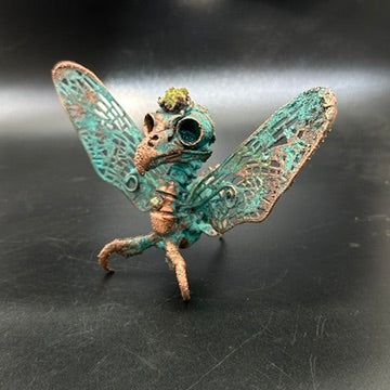 Schmedrick ~ Winged Hybrid Copper Electroformed