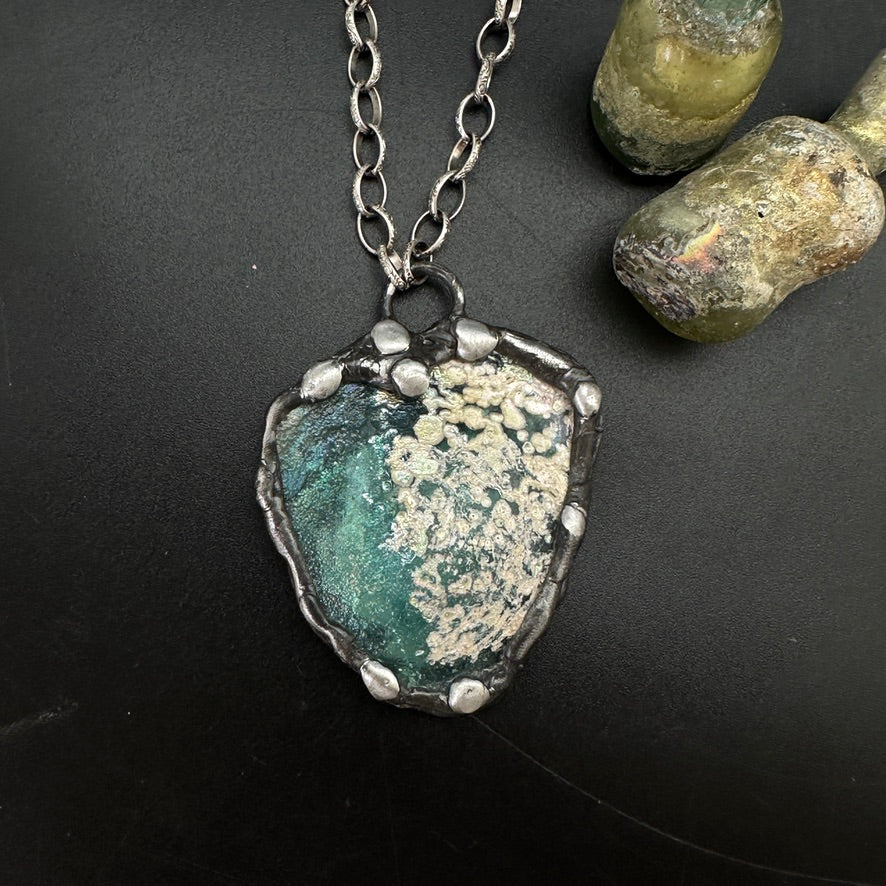 Relic ~ 2000 Year Old Roman Glass Necklace