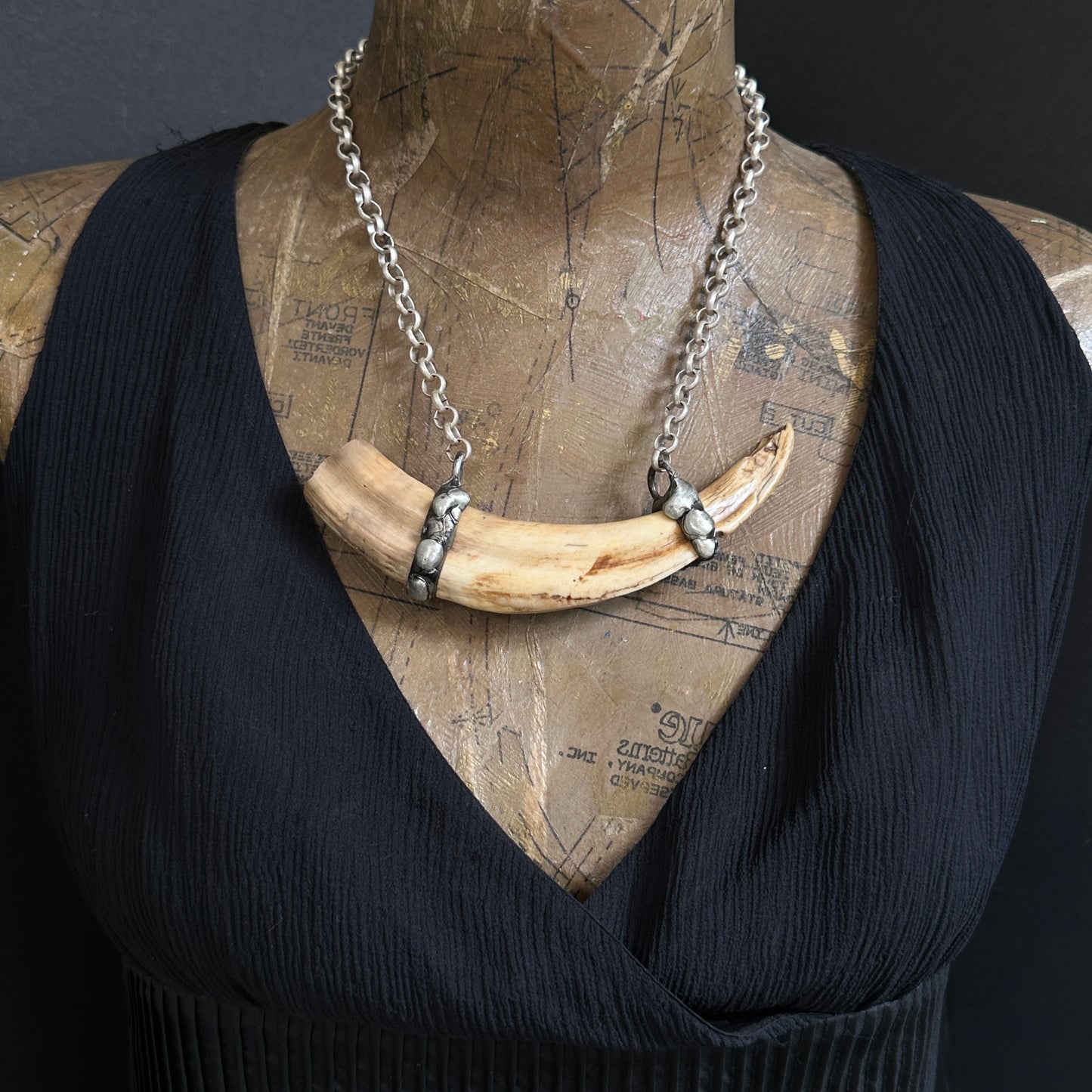 Rival ~ Boar Tusk Necklace