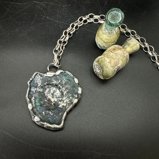 Relic ~ 2000 Year Old Roman Glass Necklace