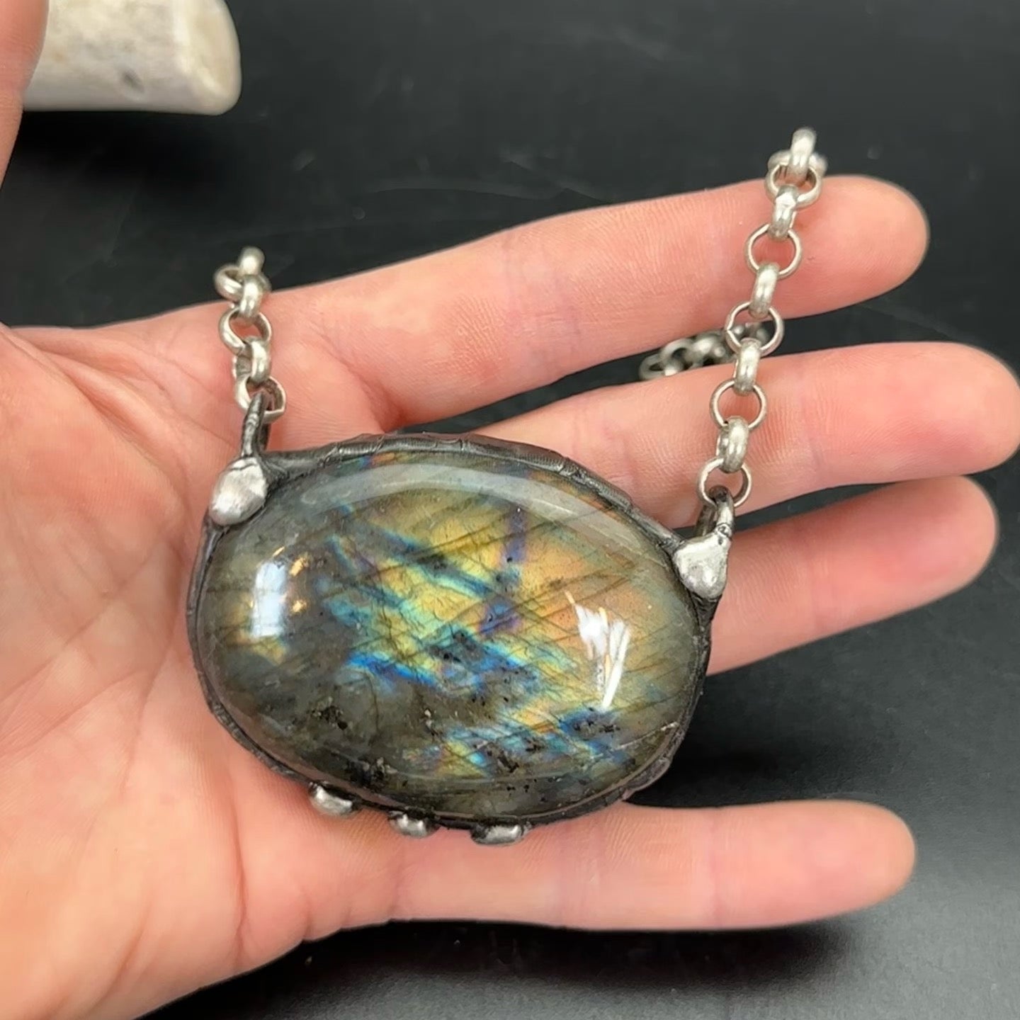 Magic ~ Labradorite Necklace