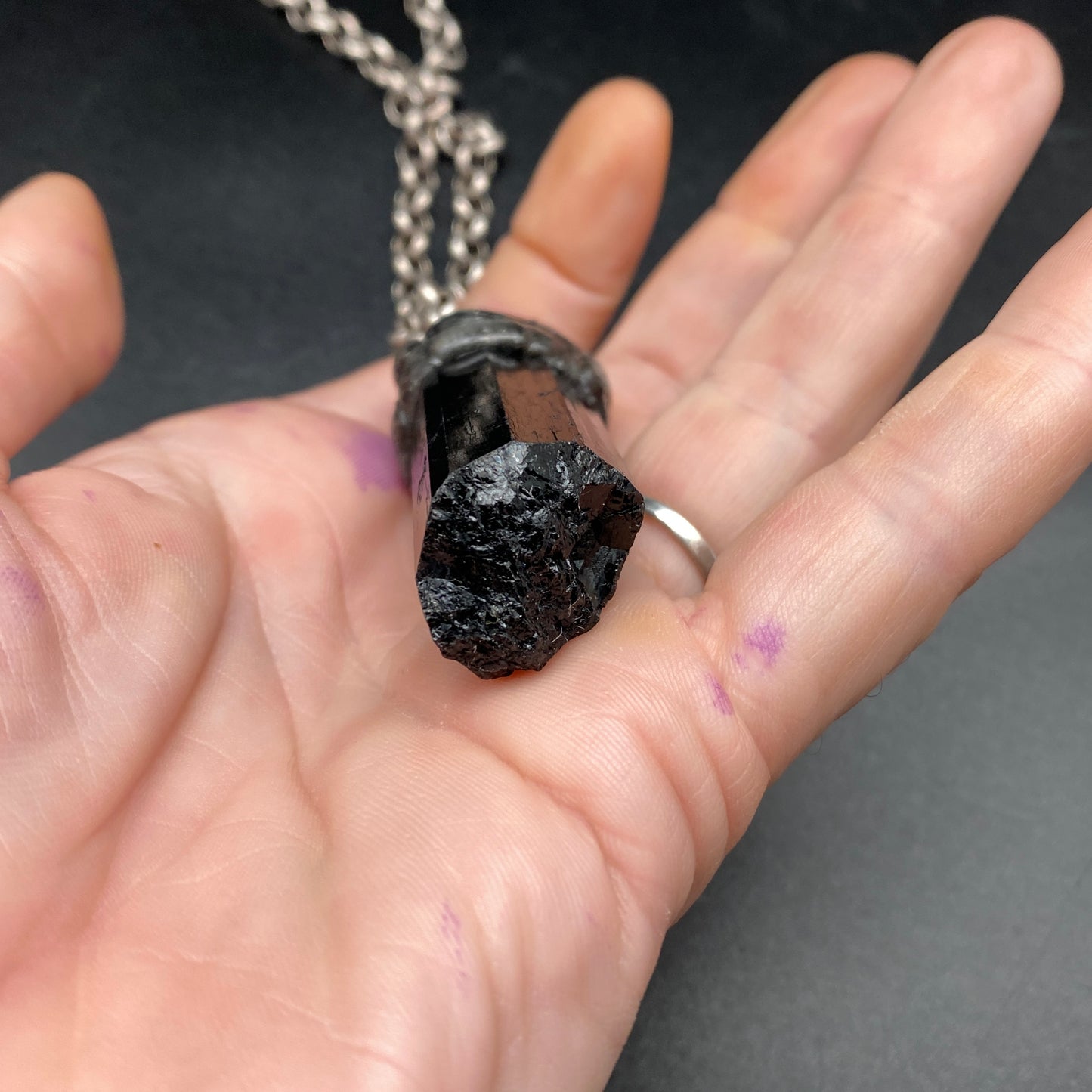 Cleanse ~ Black Tourmaline Necklace